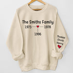 Custom Family Tree Name Gifts - Personalized Sweater