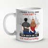 I Love You From The Bottom Of My Heart - Couple Personalized Custom Mug - Gift For Husband Wife, Anniversary