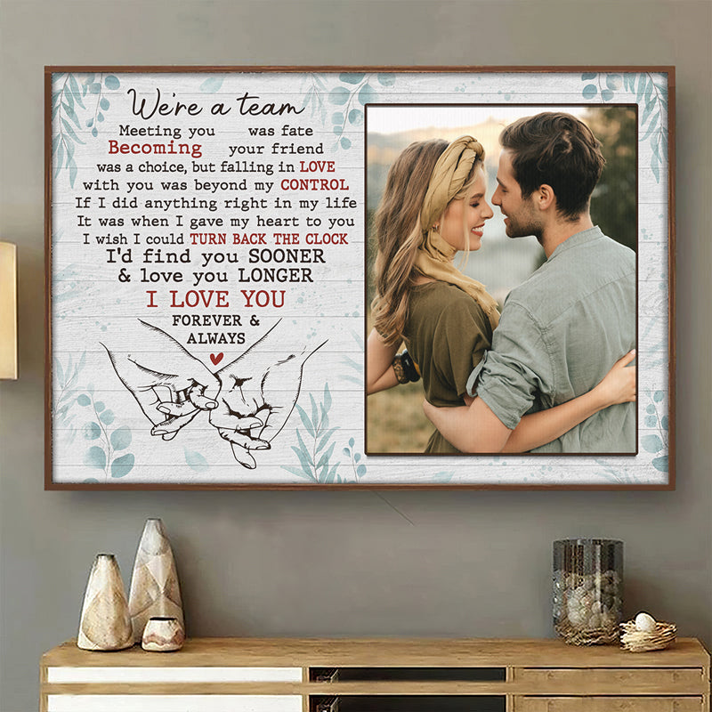 Just Want To Be Your Last Everything - Couple Personalized Custom Hear -  Pawfect House