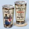 Congrats On Being My Husband - Couple Personalized Custom Tumbler - Gift For Husband Wife, Anniversary