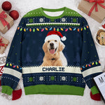 Custom Name Christmas Gifts for Dog Lovers - Personalized Sweatshirt