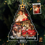 Custom Photo Family Christmas Gifts - Personalized Ornament