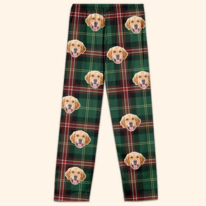 Custom Photo My Favorite Pawjama Pants - Dog & Cat Personalized Custom Face Photo Pajama Pants - Christmas Gift For Pet Owners, Pet Lovers