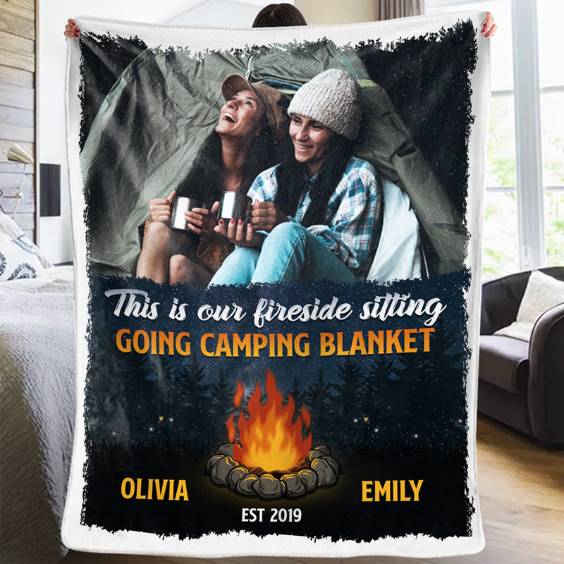 Personalized best sale camper blanket