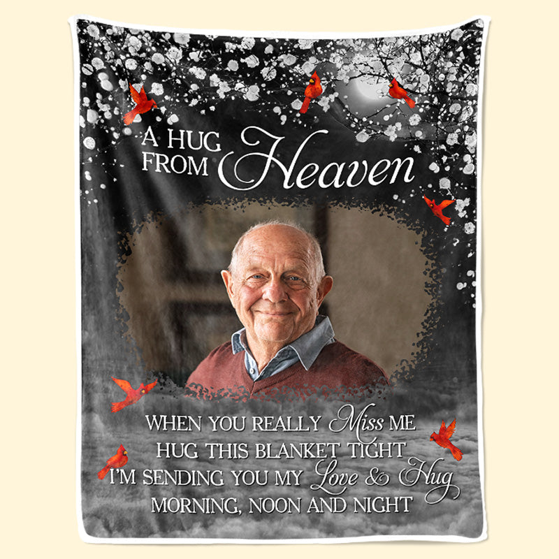 Christmas in Heaven, Double Photo Memorial Slate PNG, 7.7 by 5.7