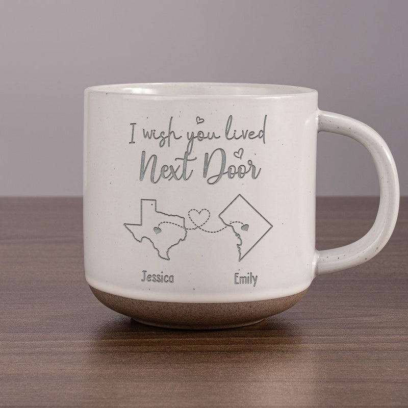 The Only Way To Have A Friend Is To Be One - Bestie Personalized Custom Pottery Mug - Gift For Best Friends, BFF, Sisters