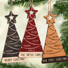 It's The Most Beautiful Time Of The Year - Family Personalized Custom Ornament - Wood Custom Shaped - Christmas Gift For Family Members