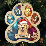 Custom Pet Name Christmas Gifts for Dog Lovers - Personalized Ornament