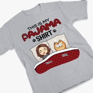 This Is My Pawjama Shirt - Dog & Cat Personalized Custom Unisex T-shirt, Hoodie, Sweatshirt - Gift For Pet Owners, Pet Lovers