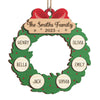 Every Christmas I Wrap My Family In Love - Family Personalized Custom Ornament - Wood Custom Shaped - Christmas Gift For Family Members, Pet Owners, Pet Lovers