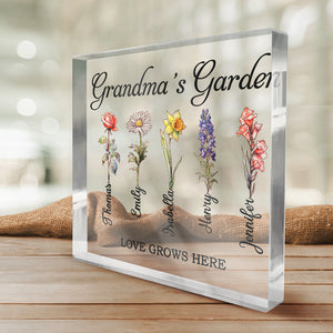 Personalized Acrylic Plaque, Mothers Day Gifts for Grandma, Farmhouse -  Pawfect House ™