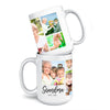 My Kids, My Everlasting Memories - Family Personalized Custom Mug - Gift For Grandma
