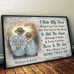 Custom Name Memorial Angel Sympathy Gifts - Personalized Poster