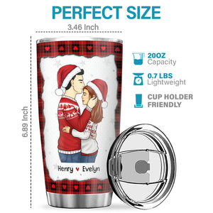 You're The Only One - Couple Personalized Custom Tumbler - Christmas Gift For Husband Wife, Anniversary