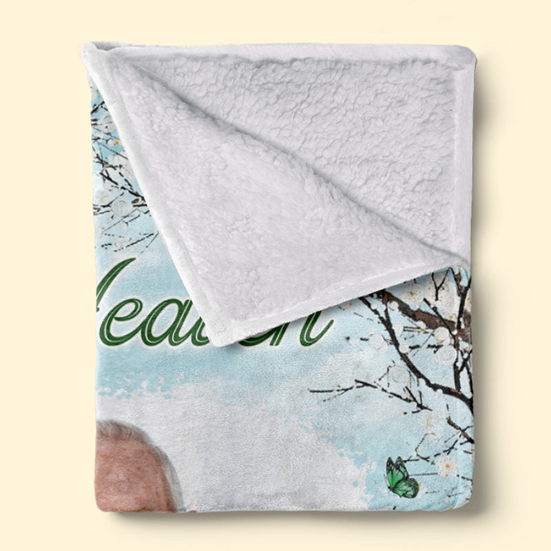 Custom Photo Greatly Loved Deeply Missed - Memorial Personalized Custom Blanket - Christmas Gift, Sympathy Gift For Family Members