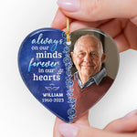 Custom Photo Memorial Christmas Gifts - Personalized Ceramic Ornament