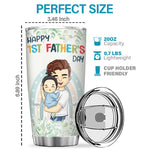 You’re An Amazing Daddy - Family Personalized Custom Tumbler - Father's Day, Birthday Gift For First Dad