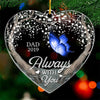 A Special Place In My Heart - Memorial Personalized Custom Ornament - Acrylic Heart Shaped - Christmas Gift, Sympathy Gift For Family Members, Pet Owners, Pet Lovers