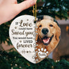 Custom Photo My Best Friend And A True Hero - Memorial Personalized Custom Ornament - Ceramic Heart Shaped - Christmas Gift, Sympathy Gift For Pet Owners, Pet Lovers