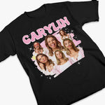 Custom Name Photo Collage Gifts for Women - Personalized Apparel