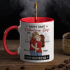 You Are My Valentine Everyday - Couple Personalized Custom Accent Mug - Valentine Gift For Husband Wife, Anniversary, First Valentines Together