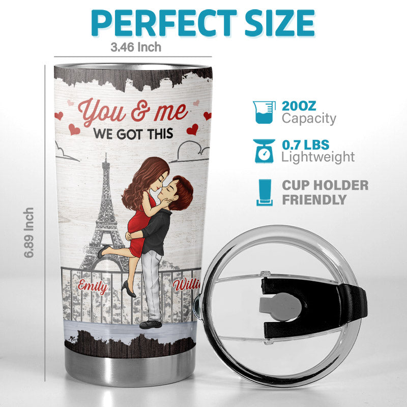 I'll Love You Until I Die - Couple Personalized Custom Tumbler - Christmas Gift For Husband Wife, Anniversary