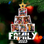 Custom Photo Family Christmas Gifts - Personalized Ornament