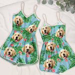 Custom Photo Summer Is Comming To Town - Dog & Cat Personalized Custom Sleeveless Romper - Gift For Pet Owners, Pet Lovers