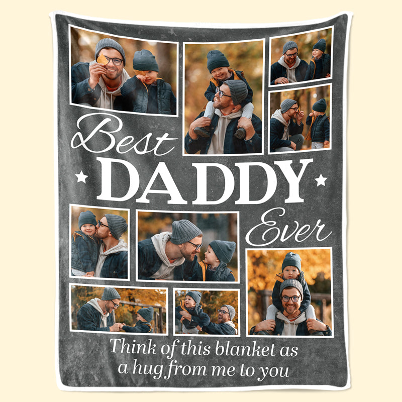 Custom Photo You Are My Greatest Gift - Family Personalized Custom Blanket - Gift For Dad, Mom