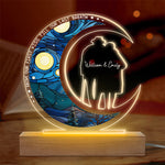 Custom Name Romantic Couple Gifts - Personalized 3D LED Light