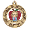 The Influence Of A Good Teacher - Teacher Personalized Custom Ornament - Wood Custom Shaped - Christmas Gift For Teacher