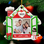Custom Family Photo Christmas Gifts - Personalized Ornament