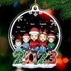 Family Is A Special Gift - Family Personalized Custom Ornament - Acrylic Custom Shaped - Christmas Gift For Family Members