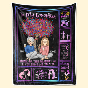 My Life My Strength My Everything - Family Personalized Custom Blanket - Christmas Gift From Mom
