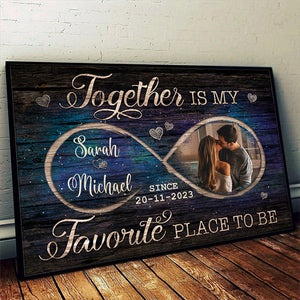 Custom Photo I Still Totally Want You To The End - Couple Personalized Custom Horizontal Poster - Gift For Husband Wife, Anniversary