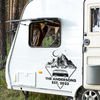 Camping Is My Therapy In Nature's Embrace - Camping Personalized Custom RV Decal - Gift For Camping Lovers