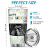 Custom Photo Our Adventures Are About To Start - Family Personalized Custom Tumbler - Father's Day, Birthday Gift For First Dad