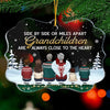 There Is No Greater Gift Than Grandchildren - Family Personalized Custom Ornament - Acrylic Benelux Shaped - Christmas Gift For Family Members