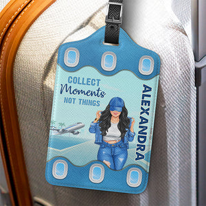 If Not Now Then When - Travel Personalized Custom Luggage Tag - Holiday Vacation Gift, Gift For Adventure Travel Lovers