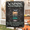 You Will Be Used As Ingredients - Personalized Custom Home Decor Witch Metal Sign - Halloween Gift For Witches, Yourself