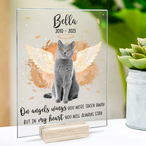 Custom Photo If Love Could Have Saved You - Memorial Personalized Custom Rectangle Shaped Acrylic Plaque - Sympathy Gift For Pet Owners, Pet Lovers