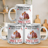 Custom Photo Another Year As My Boyfriend - Couple Personalized Custom Mug - Gift For Husband Wife, Anniversary