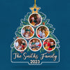 Custom Photo Home Sweet Home - Family Personalized Custom Ornament - Acrylic Custom Shaped - Christmas Gift For Family Members