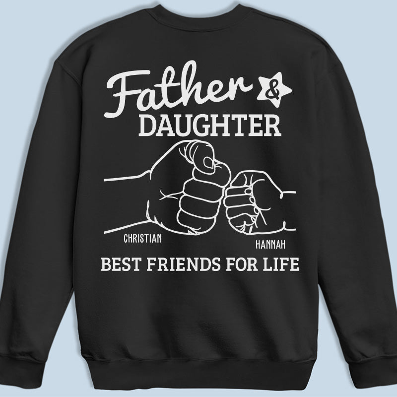 father and daughter best friends for life shirts