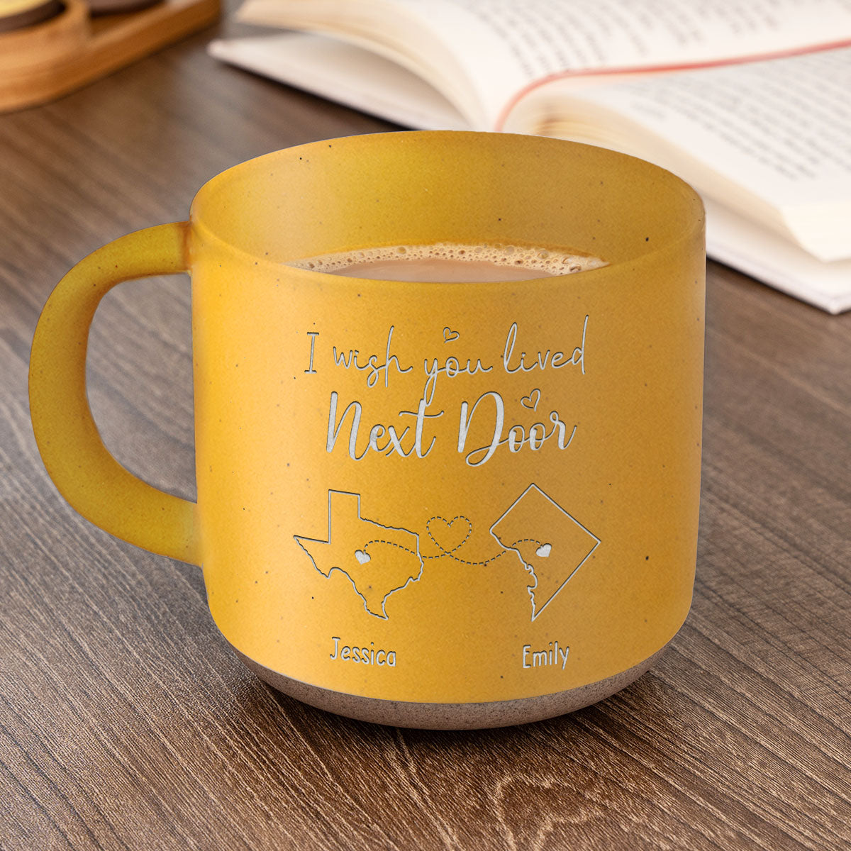Un ami est un cadeau que vous vous faites - Mug en céramique personnalisé Bestie - Cadeau pour les meilleures amies, BFF, sœurs