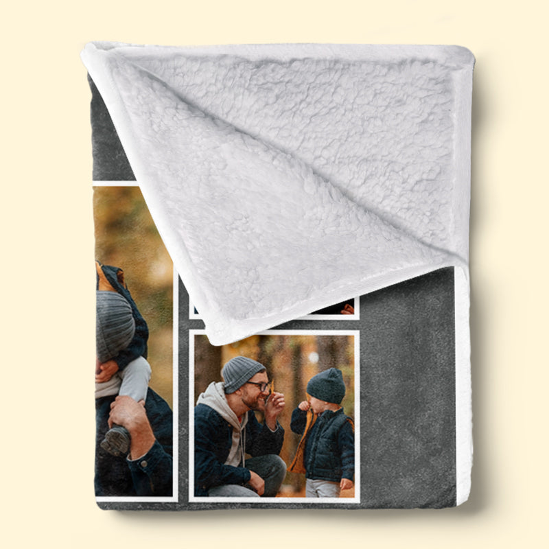 Custom Photo You Are My Greatest Gift - Family Personalized Custom Blanket - Gift For Dad, Mom