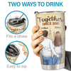You Are All I Need - Couple Personalized Custom Tumbler - Gift For Husband Wife, Anniversary