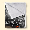 Custom Photo Consider It A Big Hug - Memorial Personalized Custom Blanket - Christmas Gift, Sympathy Gift For Family Members