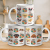We're Awesome - Dog Personalized Custom 3D Inflated Effect Printed Mug - Christmas Gift For Pet Owners, Pet Lovers