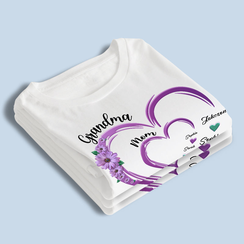 We Are Born Of Love Love Is Our Mother - Family Personalized Custom Unisex T-shirt, Hoodie, Sweatshirt - Gift For Mom, Grandma